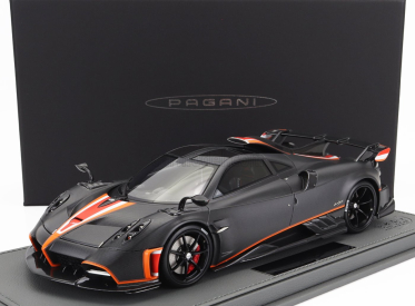 Bbr-models Pagani Imola 2020 - Con Vetrina - S vitrínou 1:18 Carbon Fiber Matte Black