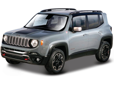 Bburago Jeep Renegade 1:43 sivá metalíza