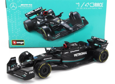 Bburago Mercedes gp F1 W14 Team Mercedes-amg Petronas F1 N 63 1:43, čierna