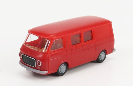 Brekina plast Fiat 238 Half Van 1969 1:87 Červená