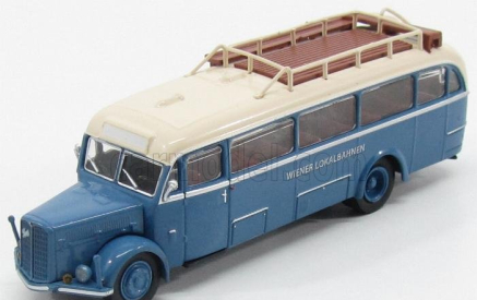 Brekina plast Saurer Bt4500 Bus Wiener Lokalbahnen 1954 1:87 Svetlomodrá slonovina