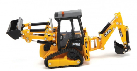 Britains JCB 1 Cxt Cingolato Tractor 2017 - rýpadlo 1:32 žltá čierna