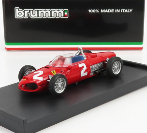 Brumm Ferrari F1 156 N 2 Winner Usa Gp Phil Hill 1961 Majster sveta 1:43 Červená