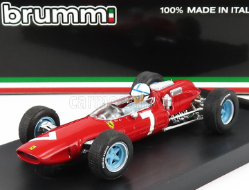 Brumm Ferrari F1 158 N 7 Winner German Gp John Surtees 1964 Majster sveta - s figúrkou vodiča 1:43 Červená