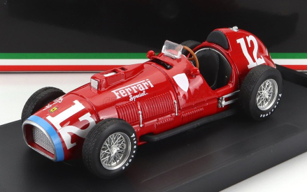 Brumm Ferrari F1 375 Indianapolis N 12 1952 A.ascari - Rookie Test 1:43 Červená