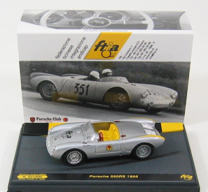 Brumm prom Porsche 550rs Spider 1956 Ftia 1:43 strieborná