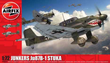 Classic Kit lietadlo A03087A - Junkers Ju87 B-1 Stuka (1:72)