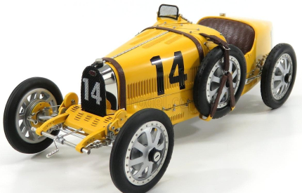 Cmc Bugatti T35 N 14 Nation Coulor Project Belgicko 1924 1:18 žltá