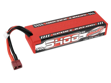 Corally LiPo Sport Racing 7.4V 5400mAh 50C Deans