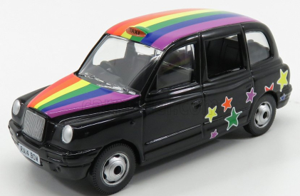 Corgi Austin London Taxi Lti Tx4 2007 - Peace & Love 1:36 čierna