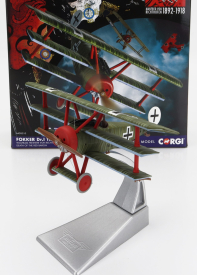 Corgi Fokker Dr.i Triplane Vojenské lietadlo 1918 - The Red Baron 1:48 Vojenská zelená