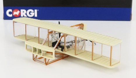 Corgi Lietadlo Wright Flyer 1903 1:72 krémovo hnedé