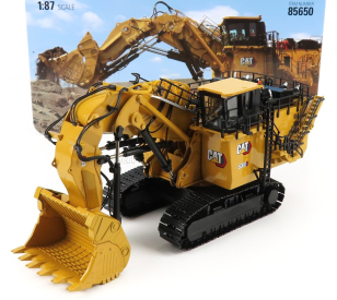 Dm-models Caterpillar Cat6060fs Escavatore Cingolato - Traktor Hydraulické rýpadlo Banícka čelná lopata Škrabka 1:87 Žltá čierna