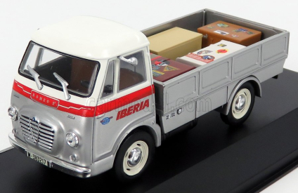 Edicola Alfa romeo Romeo 2 Truck Fadisa Iberia 1965 1:43 strieborná biela