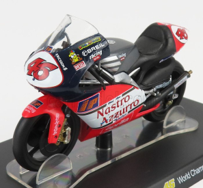 Edicola Aprilia Rsw 250cc N 46 Sezóna 1998 Valentino Rossi 1:18 Červená Biela Čierna