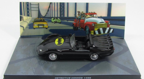 Edicola Batman Batmobile - Detective Comics 456 1:43 čierna