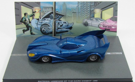 Edicola Batman Batmobile - Legends Of The Dark Knight 1:43 Blue Met