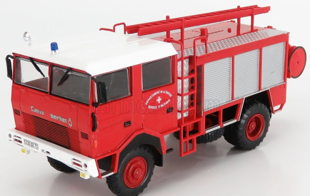 Edicola Berliet Gbd Tunker Truck Francúzsko 1979 1:43 červená biela