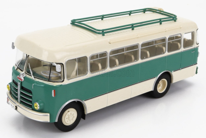 Edicola Berliet Pla Bus 2-assi 1955 1:43 krémovo zelená