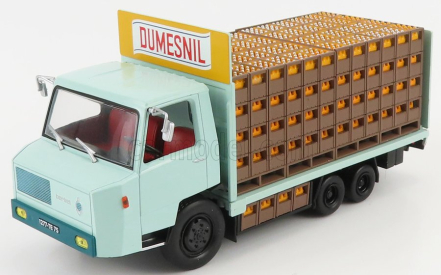 Edicola Berliet Tekel Truck Transports Dumesnil 3-assi 1966 1:43 svetlomodrá