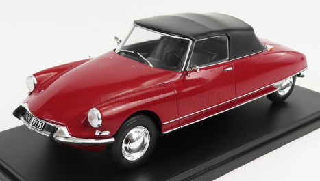 Edicola Citroen Ds19 Cabriolet 1963 1:24 červená čierna