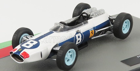 Edicola Ferrari F1 512 N 8 3. Mexiko Gp 1964 Lorenzo Bandini 1:43 Bielo modrá