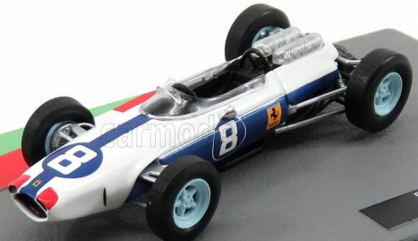 Edicola Ferrari F1 512 Team N.a.r.t. N 8 Mexico Gp 1964 Lorenzo Bandini 1:43 Biela modrá