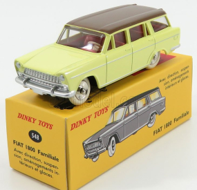 Edicola Fiat 1800 Familiare 1:43 Yellow Black