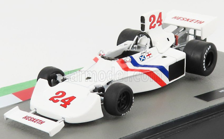 Edicola Hesketh F1 308b N 24 Sezóna 1975 James Hunt 1:43 Biela