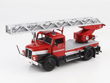 Edicola IFA S4000 Dl25 Truck Scala Feuerwehr Est Germania 1965 1:43 Červená strieborná