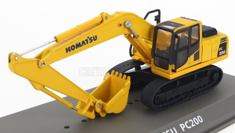 Edicola Komatsu Pc200lc Hybrid Escavatore Cingolato - Traktor rýpadlo 1:72 Yellow Black