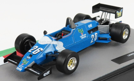 Edicola Ligier F1 Js21 Gitanes N 26 Sezóna 1983 Raul Boesel 1:43 Svetlomodrá