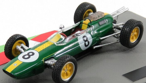 Edicola Lotus F1 25 N 8 Majster sveta Sezóna 1963 Jim Clark 1:43 Zeleno-žltá