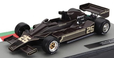 Edicola Lotus F1 78 N 25 Sezóna 1978 Hector Rebaque 1:43 Tmavohnedá zlatá