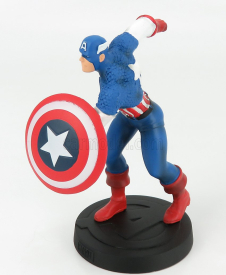 Edicola Marvel Captain America Figúrka Cm. 13.0 1:16 Modrá červená biela