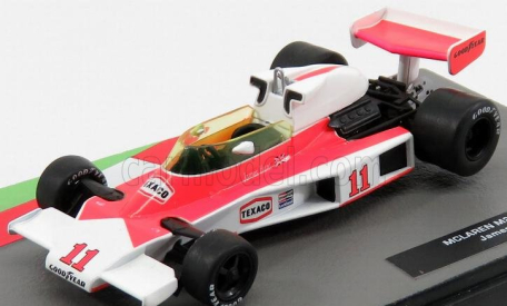 Edicola Mclaren F1 M23 Ford N11 Majster sveta sezóna 1976 James Hunt 1:43 Biela oranžová