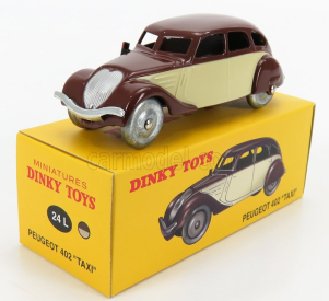 Edicola Peugeot 402 Taxi 1937 1:43 Hnedá krémová