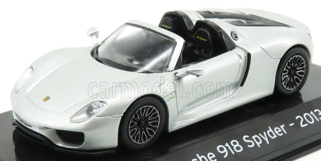 Edicola Porsche 918 Spyder 2013 - Con Vetrina - S vitrínou 1:43 Silver