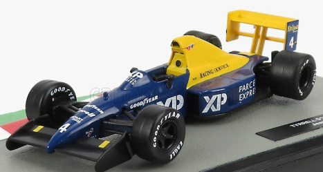 Edicola Tyrrell F1 Ford 018 N 4 Sezóna 1989 Jean Alesi 1:43 Modro-žltá