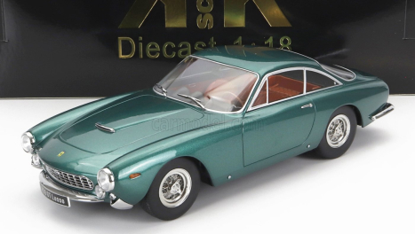 Ferrari 250 Gt Lusso 1962 v mierke 1:18 Green Met