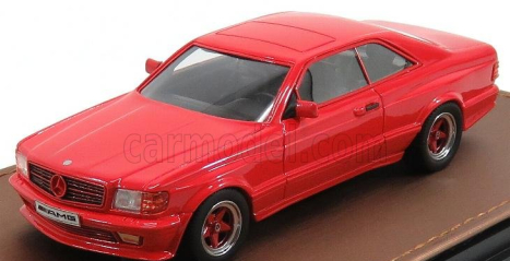 Glm-models Mercedes benz S-class 560sec 6.0 Amg (c126) Coupe 1984 1:43 Červená