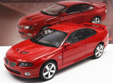 Gmp Pontiac Gto 6.0 Coupe 2006 1:18 Červená