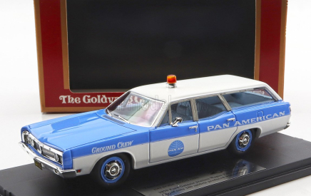 Goldvarg Ford usa Galaxie Sw Station Wagon Pan America Airways 1970 1:43 Biela svetlomodrá