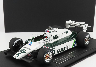 Gp-replika Williams F1 Fw08 N 5 7th Swiss Gp 1982 Derek Daly 1:18 Bielozelená