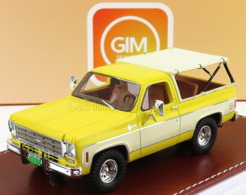 Great-iconic-models Chevrolet Blazer K5 1973 Open Top 1:43 žltá biela