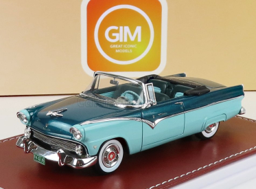 Great-iconic-models Ford usa Fairlane Sunliner Cabriolet 1955 1:43 Zelený polyetylén - Sea Opar Green