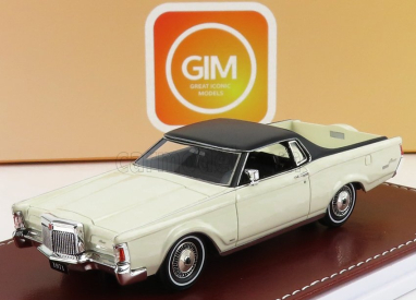 Great-iconic-models Lincoln Continental Mark Iii Farm And Ranch 1971 1:43 Biela