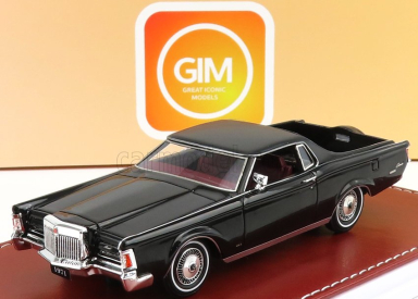 Great-iconic-models Lincoln Continental Mark Iii Farm And Ranch 1971 1:43 čierny