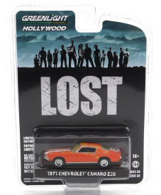 Greenlight Chevrolet Camaro Z/28 Dirty Version 1971 - Lost 1:64 Orange