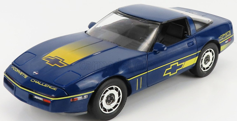 Greenlight Chevrolet Corvette C4 1988 1:18 modrá žltá